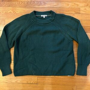 Alex Mill Dark Green Crew Neck Sweater